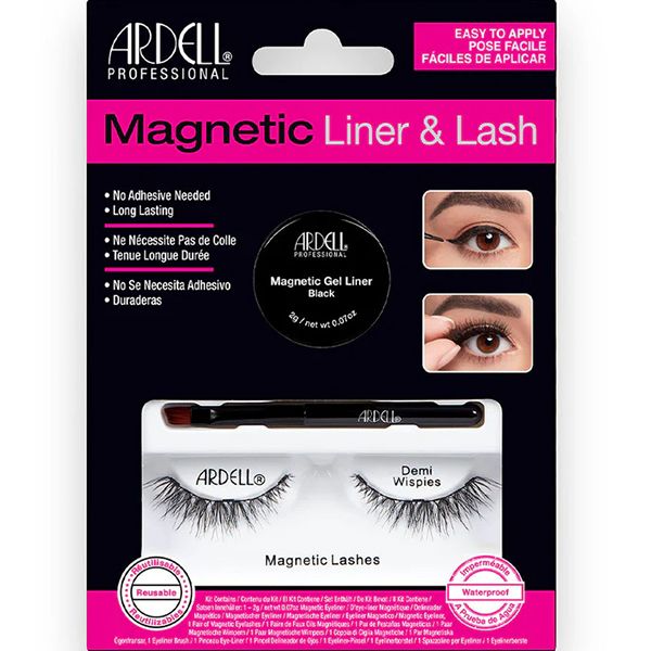 Ardell Magnetischer Gel-Liner Wimpernset Demi Wispies