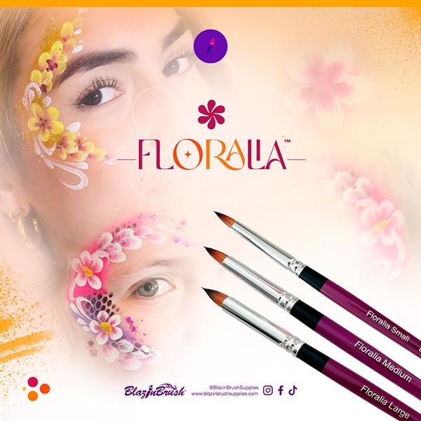 Marcela Bustamante Blazin Pinsel Floralia Set