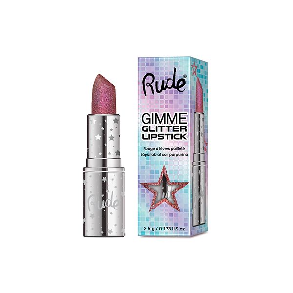 Rude Gimme Glitter Lipstick - Gleam