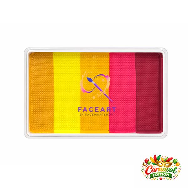 Gesichtsmaske Splitcake Carnaval 'ROED' 50g