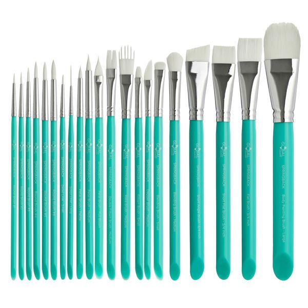 Global Springback Brushes Komplettset 23tlg