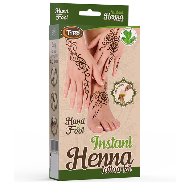 Henna Tattoo Kit Hand & Füße