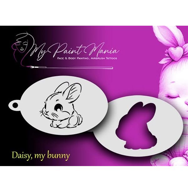 Schmink Schablone Daisy, mein Hase