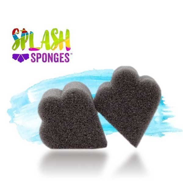 Splash Gesichtsbemalung Schwamm Flügel 2 Pcs