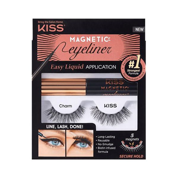 Kiss Magnetischer Eyeliner & Wimpernset 07 Charme 