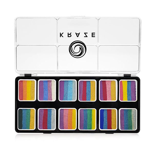 Kraze FX Splash Glam Palette 12 Farben