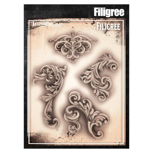 Wiser Airbrush Tattoo Filigran & Flair