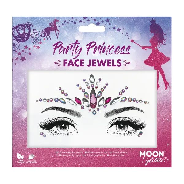 Gesichtsjuwelen Party Princess