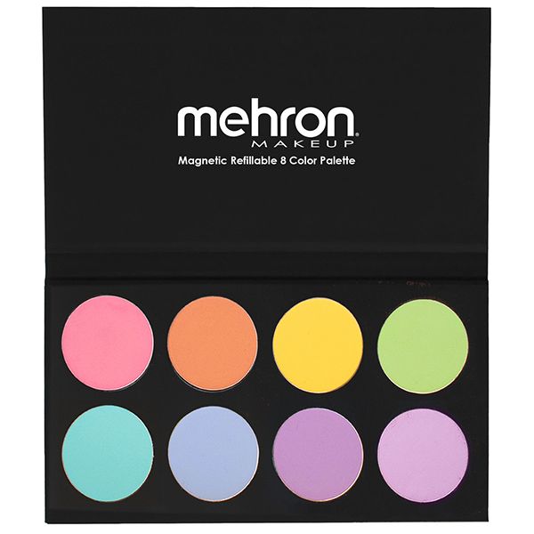 Mehron Paradise Makeup AQ 8-Farben Palette Pastell
