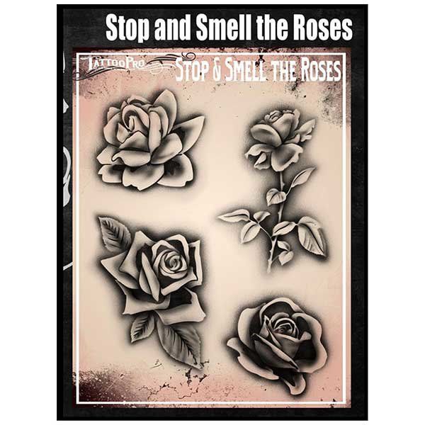 Wiser Airbrush Tattoo Hübsche Blumen