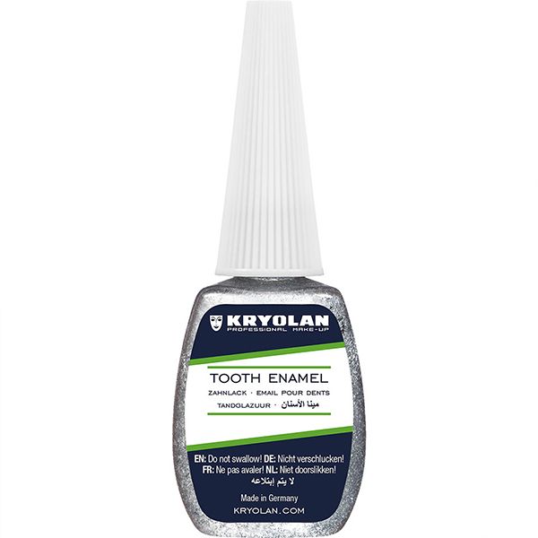 Kryolan Zahn Enamal Silber Metallisch