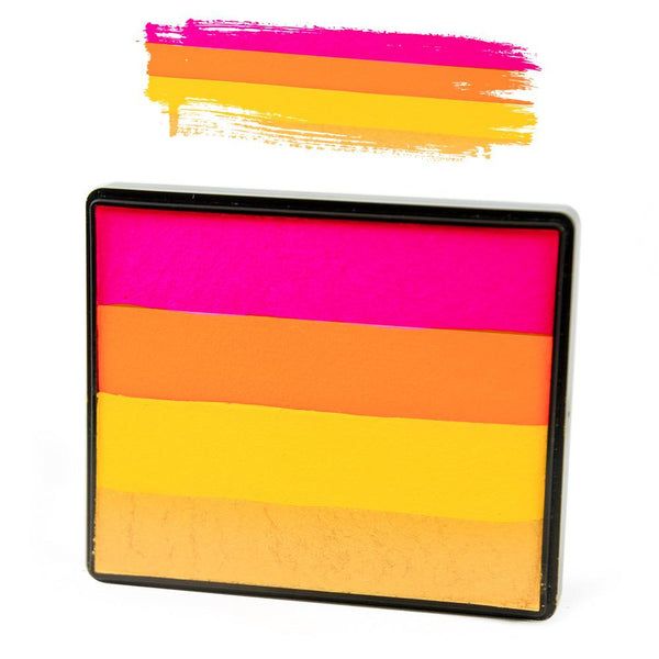 Sillyfarm Sommer-Sonnenaufgang-Regenbogen-Kuchen