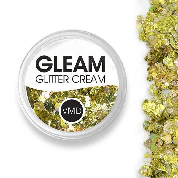 Vivid Gleam Chunky Glitter Cream Treasure